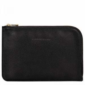 Pochettes Longchamp Le FOULONNÉ Femme Noir Soldes | 30040021001