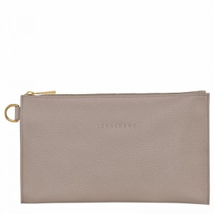 Pochettes Longchamp Le FOULONNÉ Homme Grise Soldes | L2541021P55-