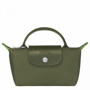 Pochettes Longchamp Le Pliage Green Femme Vert Soldes | 34175919479