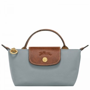 Pochettes Longchamp Le Pliage Original Femme Grise Soldes | 34175089P80