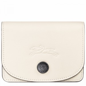 Porte-Carte Longchamp Le Pliage Xtra Femme Blanche Soldes | 30039987037