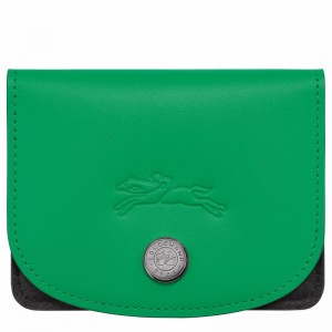 Porte-Carte Longchamp Le Pliage Xtra Femme Vert Soldes | 30039HFJ129