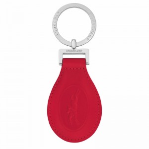 Porte-clés Longchamp Le FOULONNÉ Homme Rouge Soldes | L6926078C39-