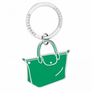 Porte-clés Longchamp Le Pliage Femme Vert Soldes | 36070MET249