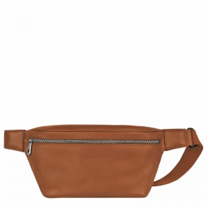 Sac Banane Longchamp Le FOULONNÉ M Homme Caramel Soldes | 20045021F72-