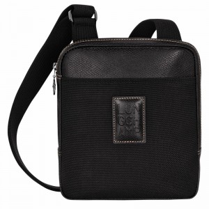 Sac Bandoulière Longchamp Boxford XS Femme Noir Soldes | L1712080001