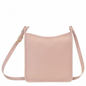 Sac Bandoulière Longchamp Le FOULONNÉ M Femme Beige Soldes | 10140021542