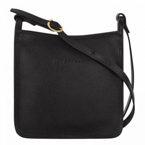 Sac Bandoulière Longchamp Le FOULONNÉ S Femme Noir Soldes | 10138021001