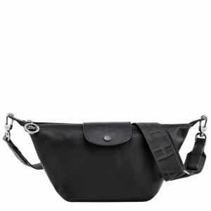 Sac Bandoulière Longchamp Le Pliage Xtra XS Femme Noir Soldes | 10212987001