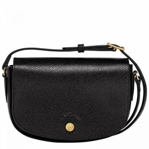 Sac Bandoulière Longchamp ÉPURE S Femme Noir Soldes | 10253HYZ001