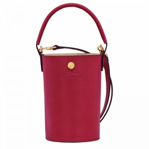 Sac Bandoulière Longchamp ÉPURE XS Femme Fushia Soldes | 10213HYZJ13