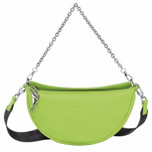 Sac Bandoulière Longchamp Smile S Femme Vert Soldes | 10224HDS355