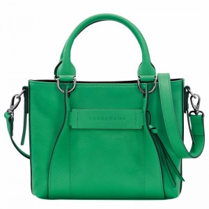 Sac a Main Longchamp 3D S Femme Vert Soldes | 10197HCV129