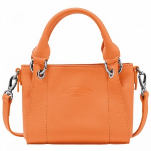 Sac a Main Longchamp 3D XS Femme Orange Soldes | 10254HFA017