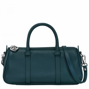 Sac a Main Longchamp Daylong S Femme Bleu Soldes | 10270HFK806