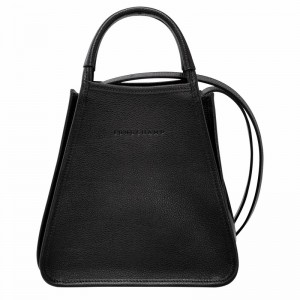 Sac a Main Longchamp Le FOULONNÉ S Femme Noir Soldes | 10233021001