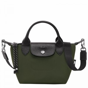 Sac a Main Longchamp Le Pliage Energy XS Femme Kaki Soldes | L1500HSR892