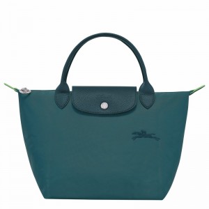 Sac a Main Longchamp Le Pliage Green S Femme Paon Soldes | L1621919P89