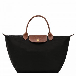 Sac a Main Longchamp Le Pliage Original M Femme Noir Soldes | L1623089001