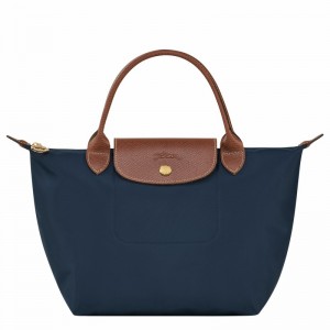 Sac a Main Longchamp Le Pliage Original S Femme Bleu Marine Soldes | L1621089P68