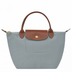 Sac a Main Longchamp Le Pliage Original S Femme Grise Soldes | L1621089P80