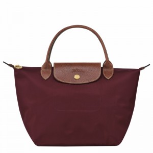 Sac a Main Longchamp Le Pliage Original S Femme Bordeaux Soldes | L1621089P87