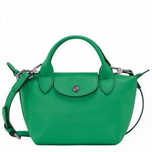 Sac a Main Longchamp Le Pliage Xtra XS Femme Vert Soldes | L1500987249