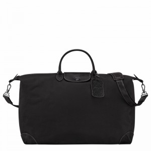 Sac de Voyage Longchamp Boxford M Homme Noir Soldes | L1625080001-