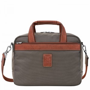 Sac de Voyage Longchamp Boxford S Homme Marron Soldes | L1658080042-