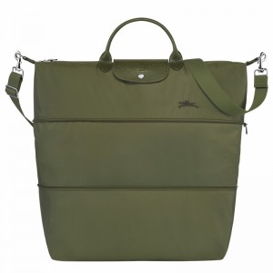 Sac de Voyage Longchamp Le Pliage Green expandable Homme Vert Soldes | L1911919479-