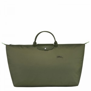 Sac de Voyage Longchamp Le Pliage Green M Homme Vert Soldes | L1625919479-