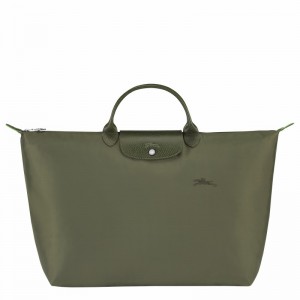 Sac de Voyage Longchamp Le Pliage Green S Homme Vert Soldes | L1624919479-