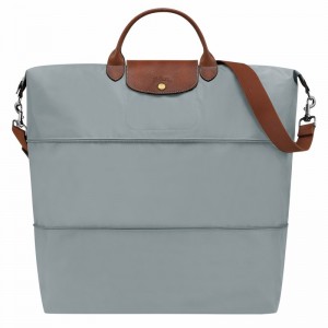 Sac de Voyage Longchamp Le Pliage Original expandable Femme Grise Soldes | L1911089P80