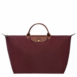 Sac de Voyage Longchamp Le Pliage Original S Femme Bordeaux Soldes | L1624089P87