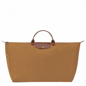 Sac de Voyage Longchamp Le Pliage Original M Femme Kaki Soldes | L1625089P86