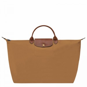 Sac de Voyage Longchamp Le Pliage Original S Femme Kaki Soldes | L1624089P86