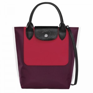 Sacs Fourre Tout Longchamp Cabas Longchamp XS Femme Bordeaux Soldes | 10263093009