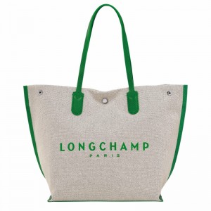 Sacs Fourre Tout Longchamp Essential L Femme Vert Soldes | 10090HSG129