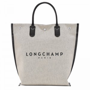 Sacs Fourre Tout Longchamp Essential M Femme Blanche Soldes | 10211HSG037