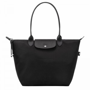 Sacs Fourre Tout Longchamp Le Pliage Energy L Femme Noir Soldes | L1899HSR001