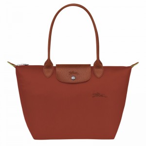 Sacs Fourre Tout Longchamp Le Pliage Green M Femme Marron Soldes | L2605919404