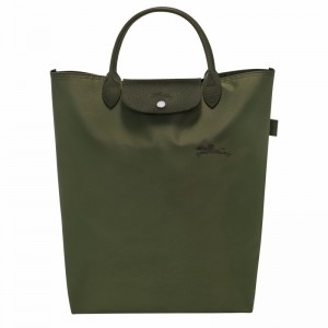 Sacs Fourre Tout Longchamp Le Pliage Green M Femme Vert Soldes | 10168919479