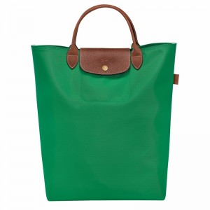 Sacs Fourre Tout Longchamp Le Pliage Original M Femme Vert Soldes | 10168089P88