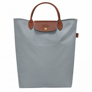 Sacs Fourre Tout Longchamp Le Pliage Original M Femme Grise Soldes | 10168089P80