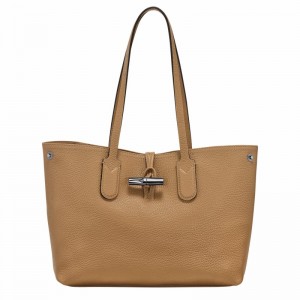 Sacs Fourre Tout Longchamp Le Roseau Essential M Femme Kaki Soldes | 10183968026