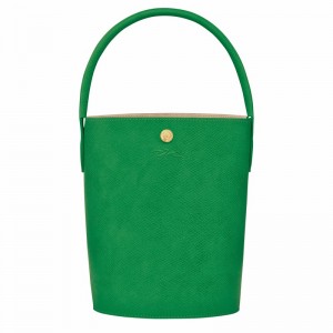 Sacs Seau Longchamp ÉPURE S Femme Vert Soldes | 10161HYZ129