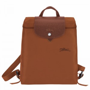 Sacs à Dos Longchamp Le Pliage Green M Femme Marron Soldes | L1699919504