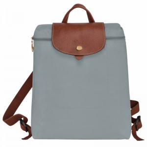 Sacs à Dos Longchamp Le Pliage Original M Femme Grise Soldes | L1699089P80