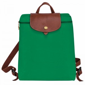 Sacs à Dos Longchamp Le Pliage Original M Femme Vert Soldes | L1699089P88