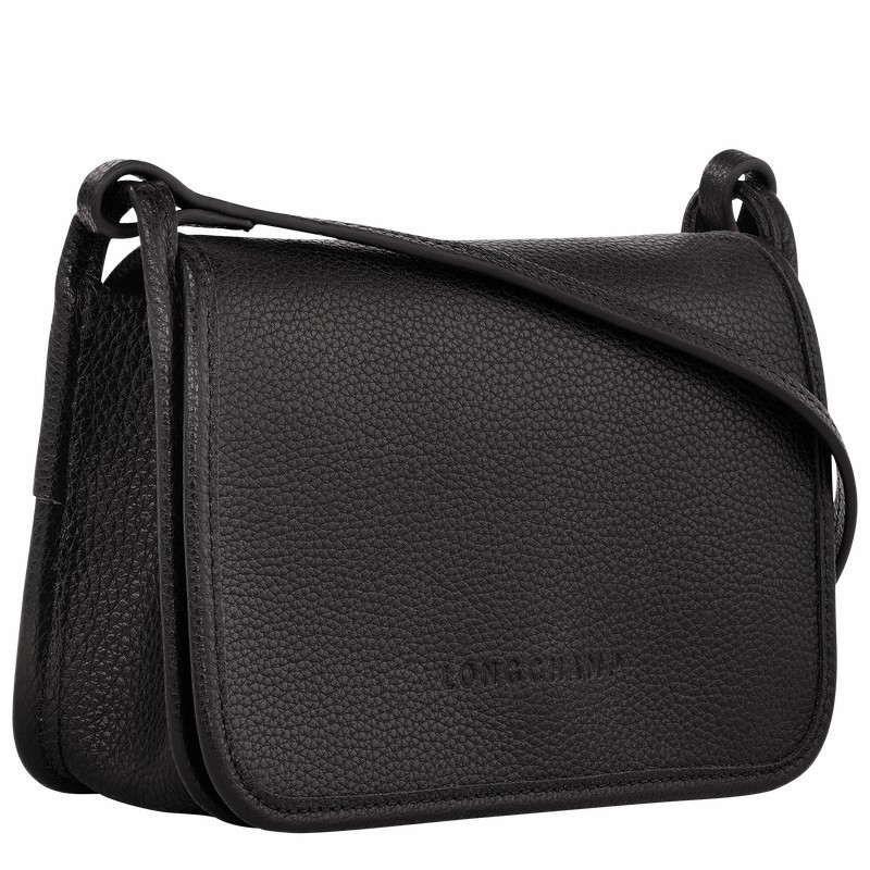 Clutch Longchamp Le FOULONNÉ XS Femme Noir Soldes | 10133021001